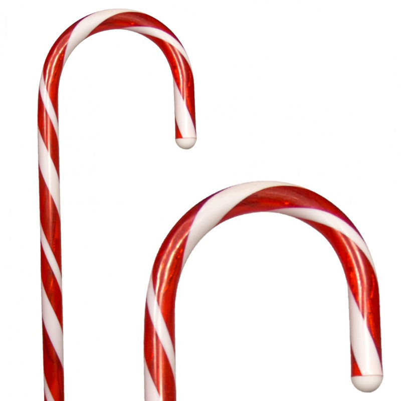 Christmas Decorations Candy Cane Stakes Solar in Two Sets