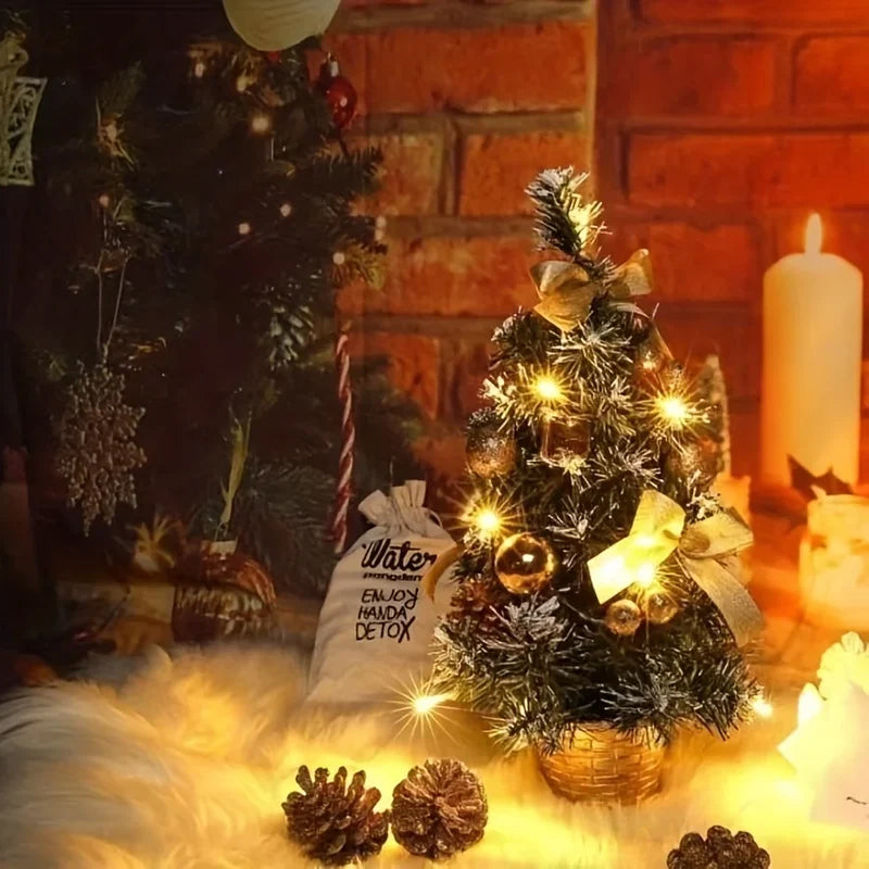 Christmas Decorations Desktop Tree Kit with 48 Branches