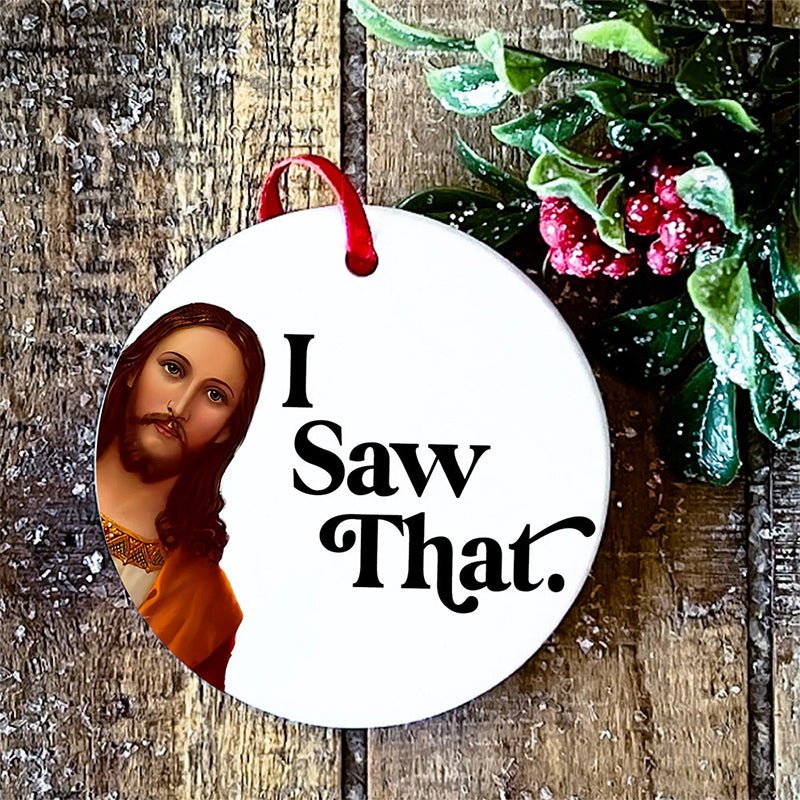 Christmas Ornaments Metal Novelty in Seven Designs or the Full Set of 7