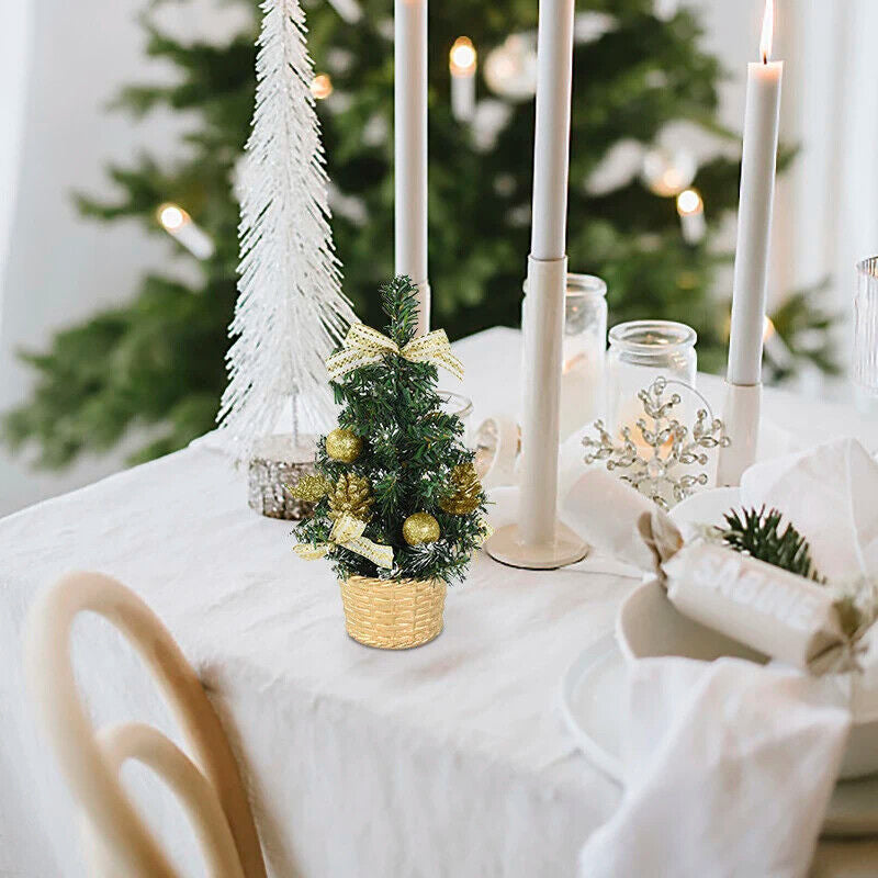 Christmas Decorations Desktop Tree Kit with 48 Branches