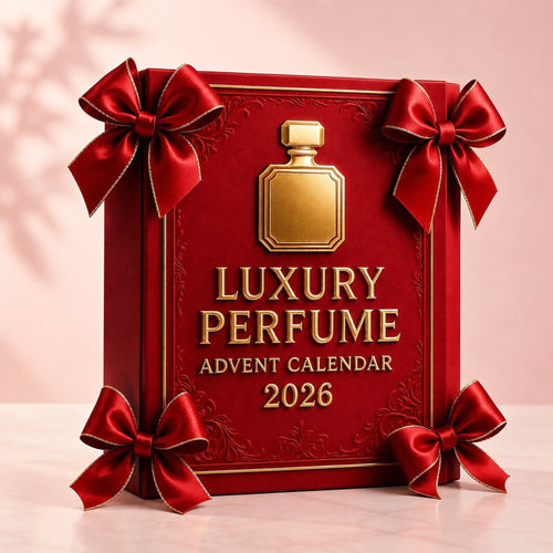 Advent Calendar 24 Decorative Perfume Bottle Designs Behind Daily Doors