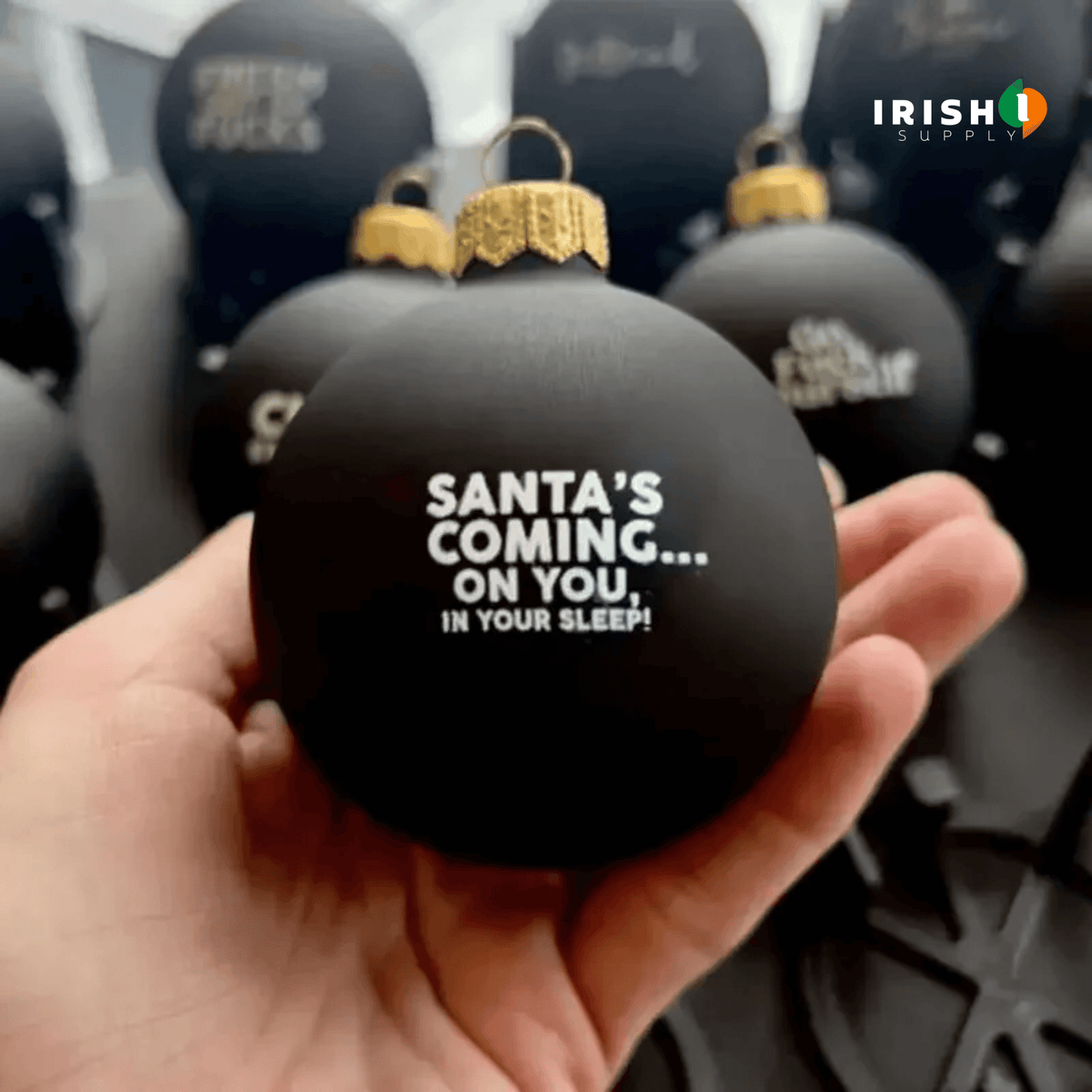 Christmas Decorations Humorous Baubles Set for a Tree with Character