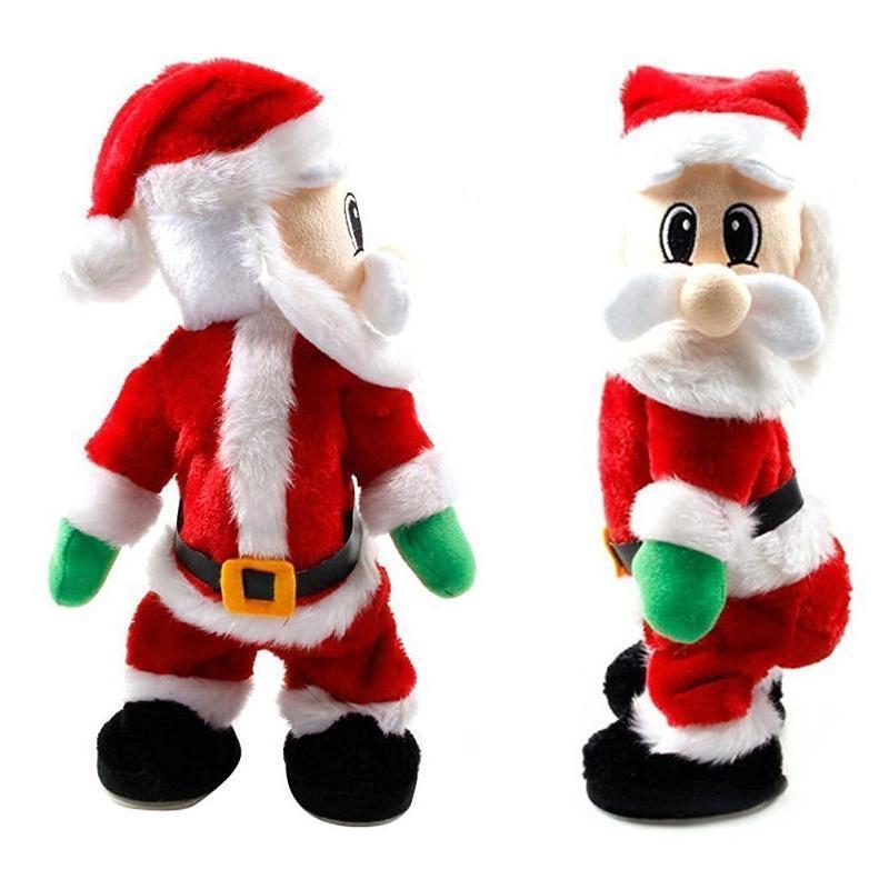 Christmas Decorations Dancing Santa with Music and Movement