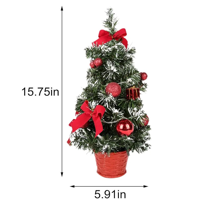 Christmas Decorations Desktop Tree Kit with 48 Branches