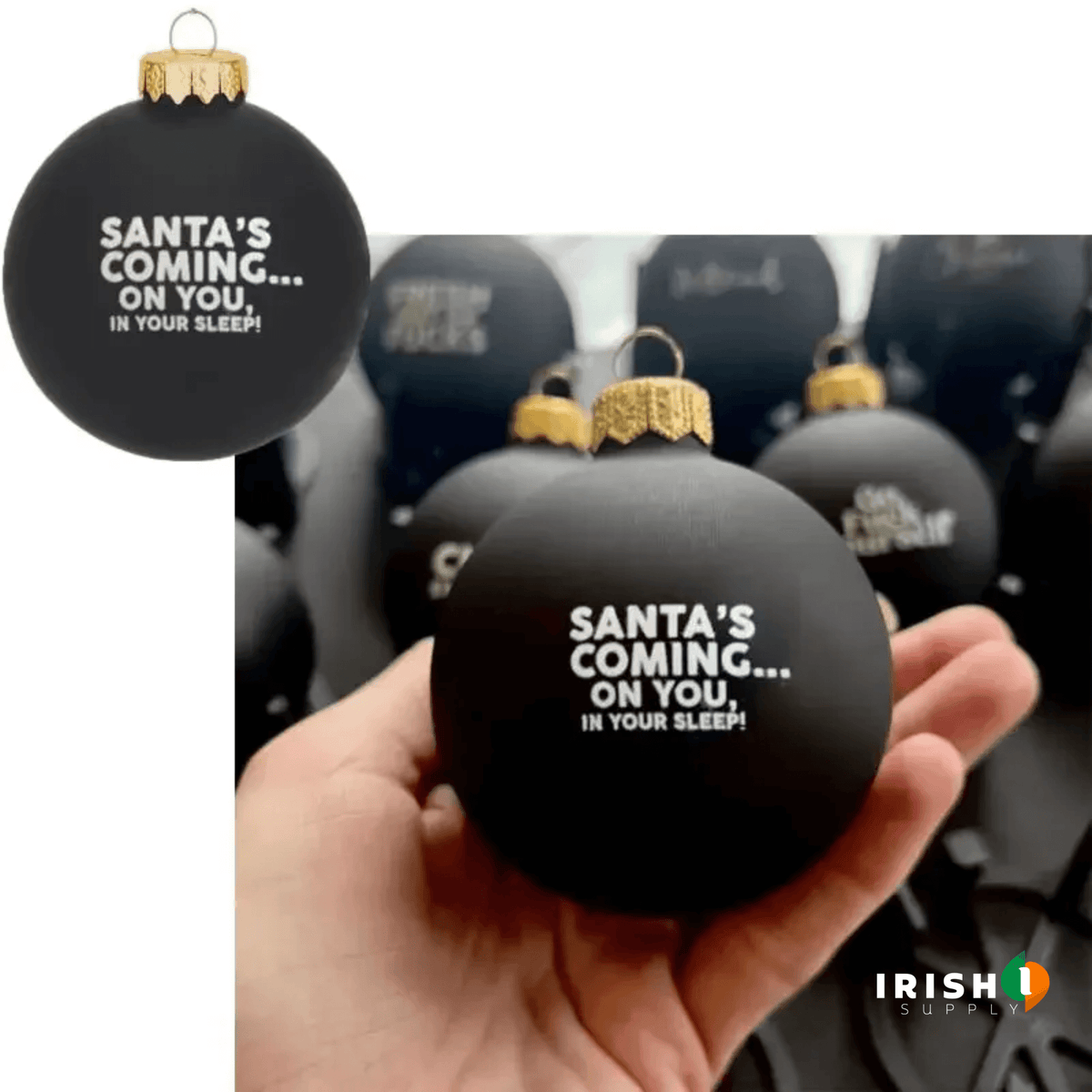 Christmas Decorations Humorous Baubles Set for a Tree with Character