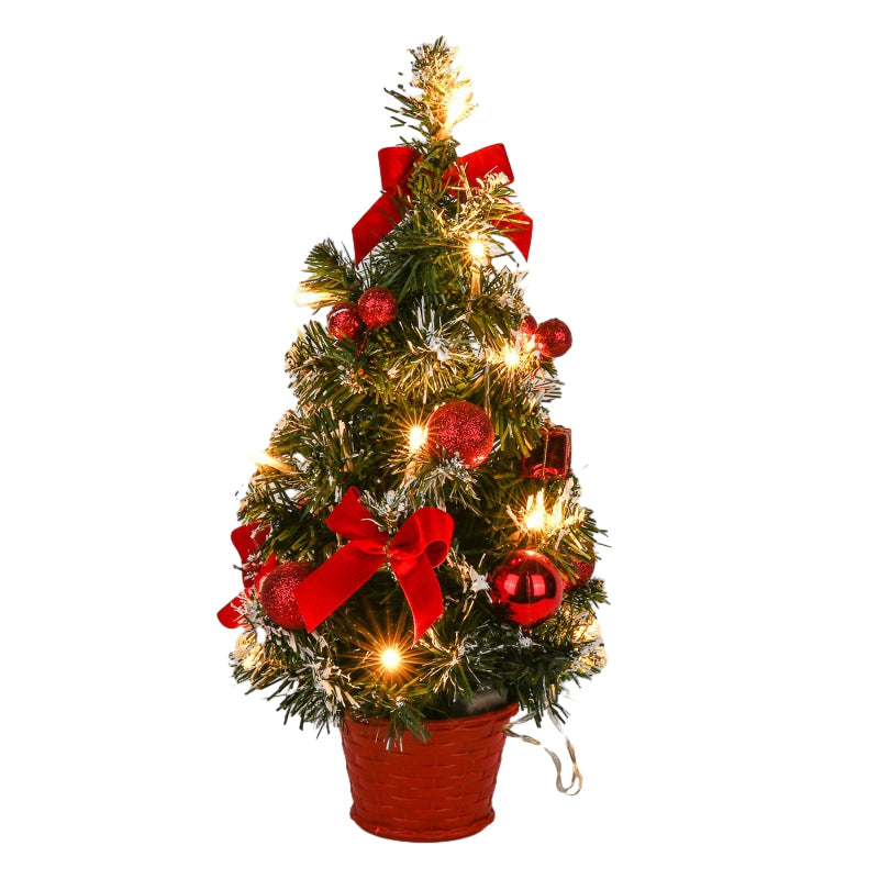Christmas Decorations Desktop Tree Kit with 48 Branches