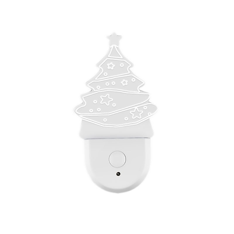 Christmas Lights Tree Wall Sconce Acrylic Plug In at 0.6 Watts