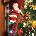 Animated Christmas Tree Ornament with Santa and Fifteen Carols