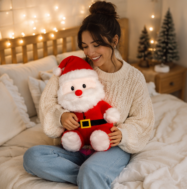 Christmas Decorations Plush Dolls in Five Characters to Cuddle