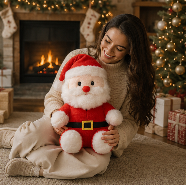 Christmas Decorations Plush Dolls in Five Characters to Cuddle