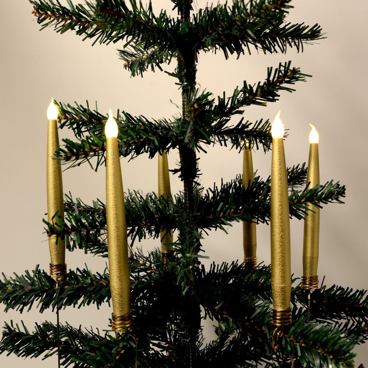 Christmas Lights Wireless Candle Set of 20 with a Remote and Clips