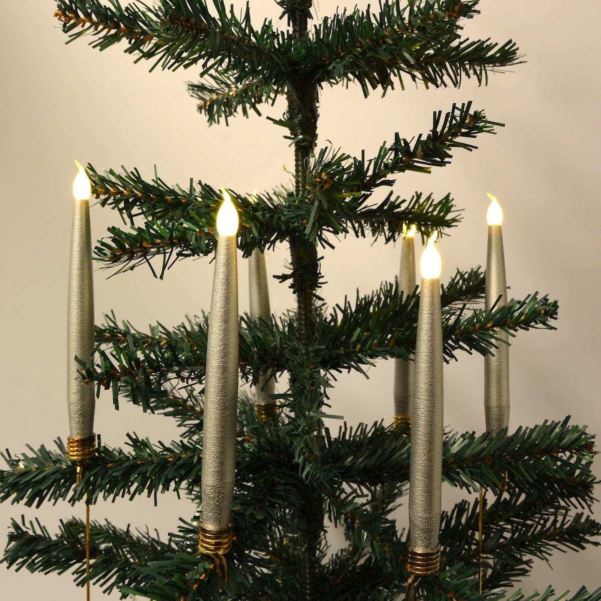 Christmas Lights Wireless Candle Set of 20 with a Remote and Clips