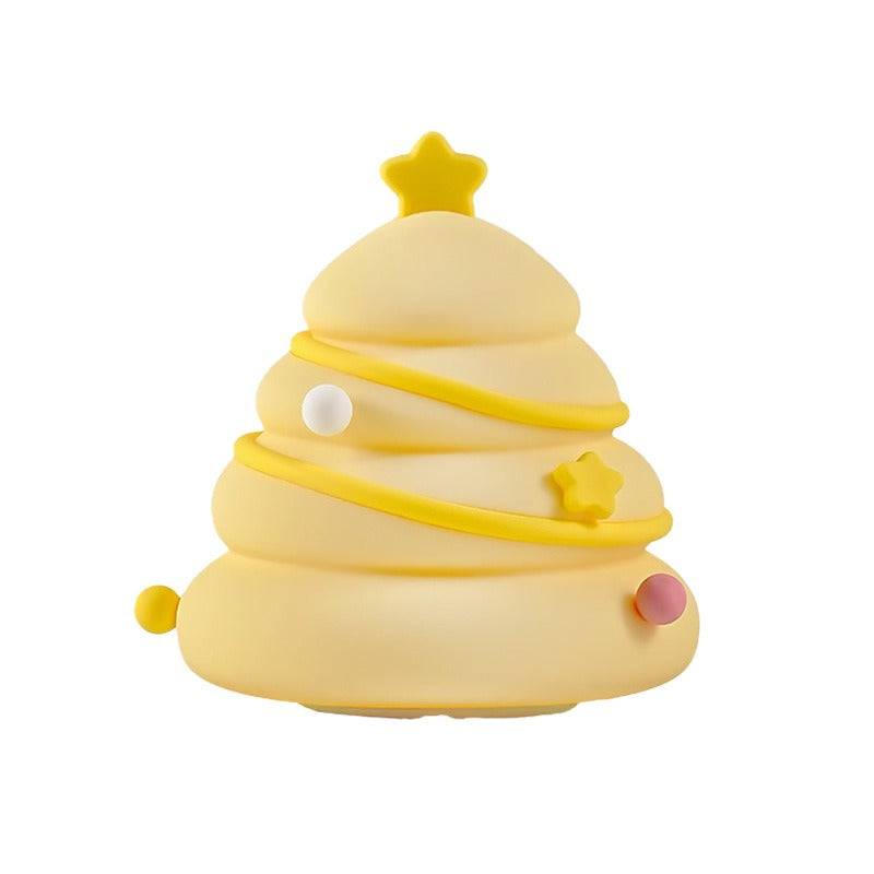 Christmas Lights Tree Night Lamp Rechargeable with Touch Dimming