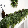 Christmas Wreath and Garland Cedar 180 cm in Four Densities