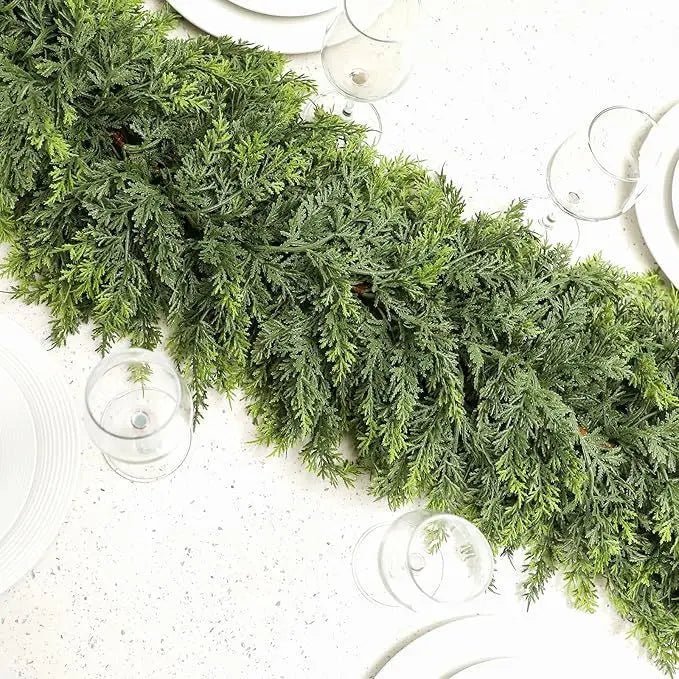 Christmas Wreath and Garland Cedar 180 cm in Four Densities