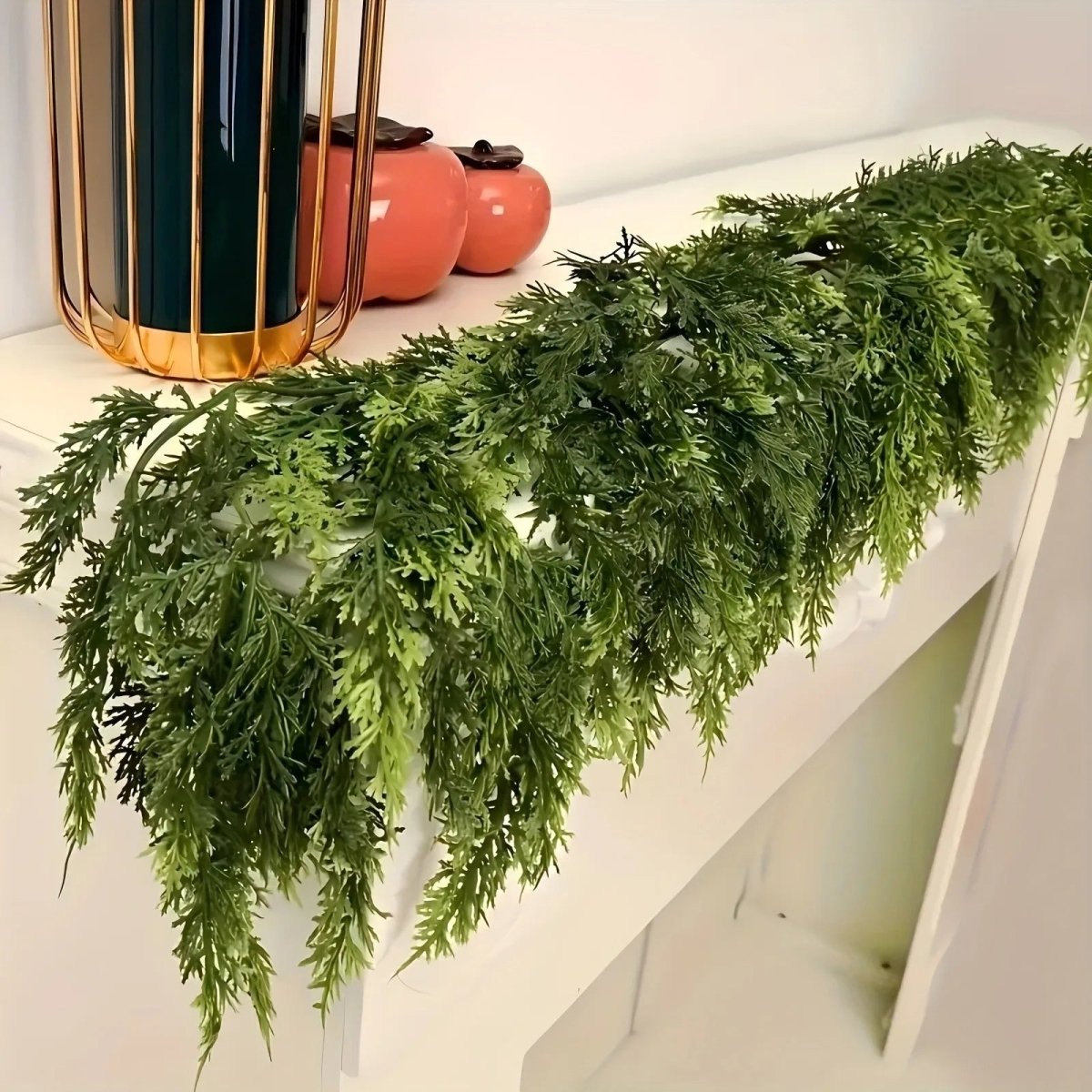 Christmas Wreath and Garland Cedar 180 cm in Four Densities