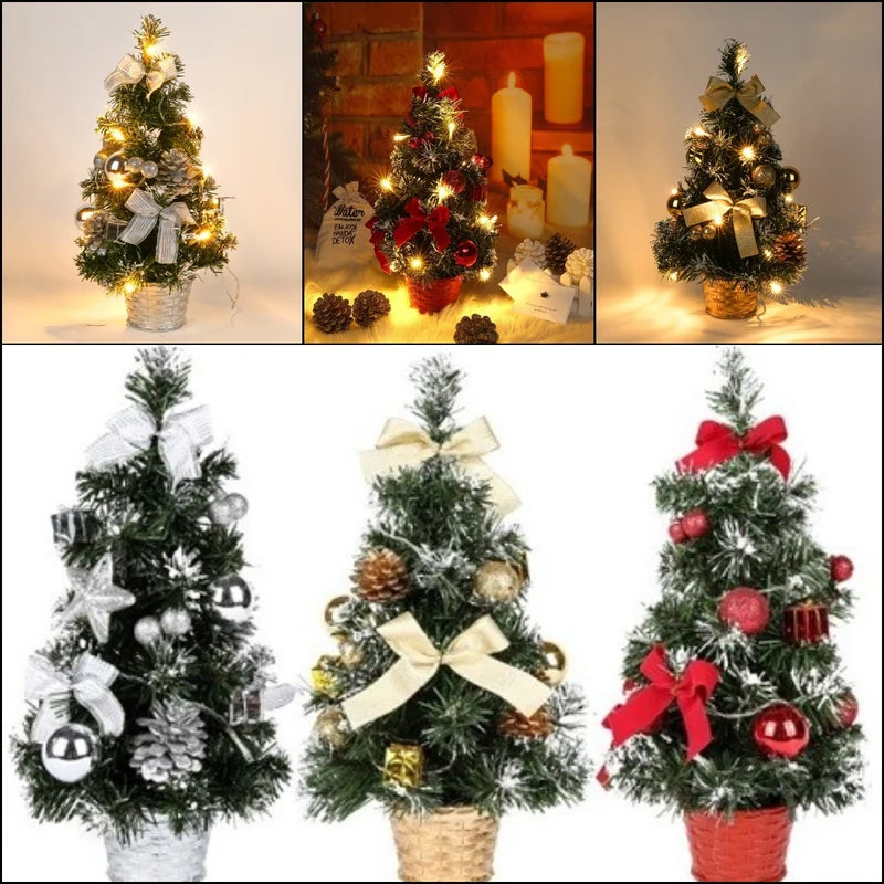 Christmas Decorations Desktop Tree Kit with 48 Branches