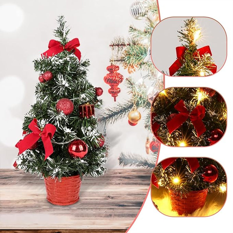 Christmas Decorations Desktop Tree Kit with 48 Branches