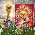 Advent Calendar Football with 24 Mini Figures to Collect