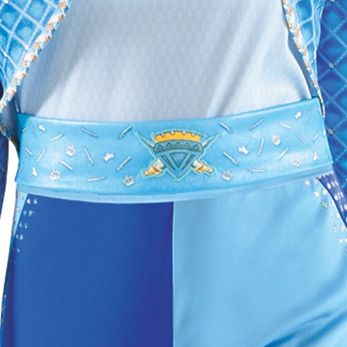 Sailor Cosplay Costume with Cropped Jacket Two-Tone Pants and Fingerless Gloves