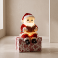 Christmas Lights Santa Night Light in Resin at 21 cm Battery Powered