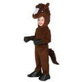 Animal Halloween Costume for Kids with Plush Hood and Sherpa Fleece Pants