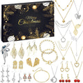 Advent Calendar Jewellery Set of 24 Pieces in Six Versions