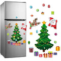 Christmas Decorations Magnetic Set for the Fridge with Santa and Reindeer