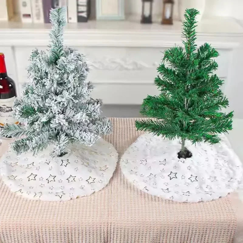 Christmas Tree Skirt Plush 38 to 40 cm in Four Patterns