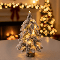 Christmas Decorations Snowy Tree 45 cm with or Without Lights