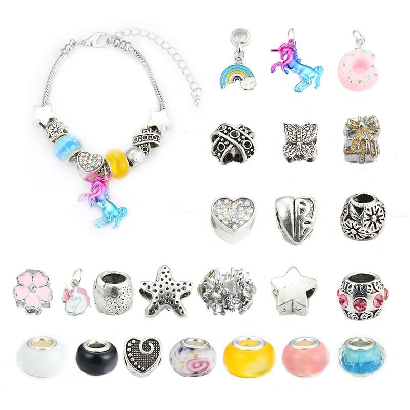 Advent Calendar Bracelet Beads in Seven Themed Sets