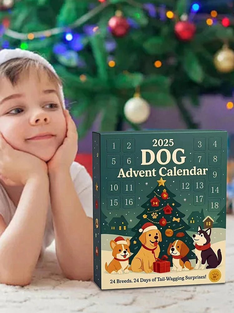 Advent Calendar for Dogs with 24 Toys and No Treats