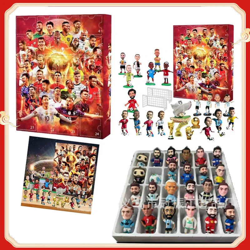 Advent Calendar Football Themed 24 Day Countdown in ABS for Ages 3 and Up