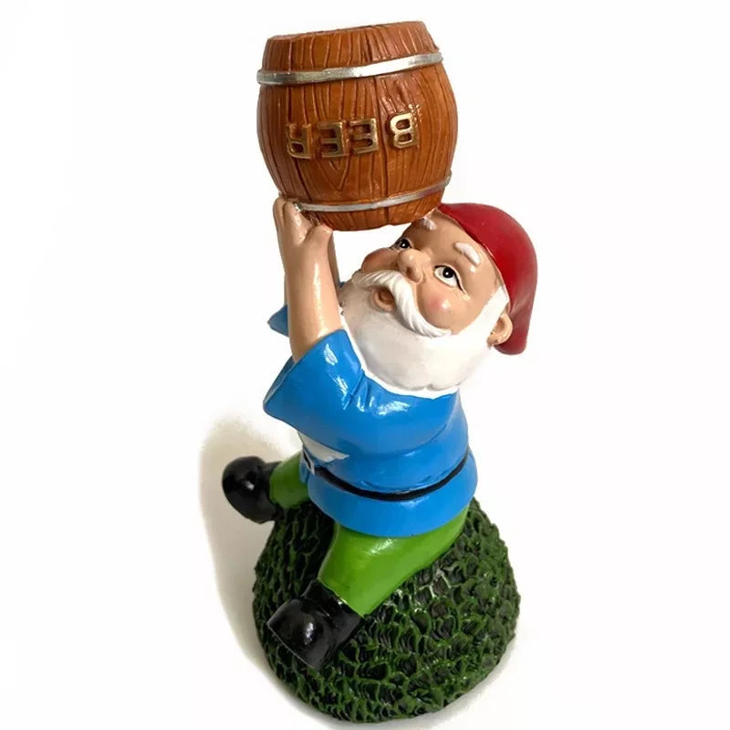 Christmas Ornaments Gnome Statues in Resin with 26 Designs