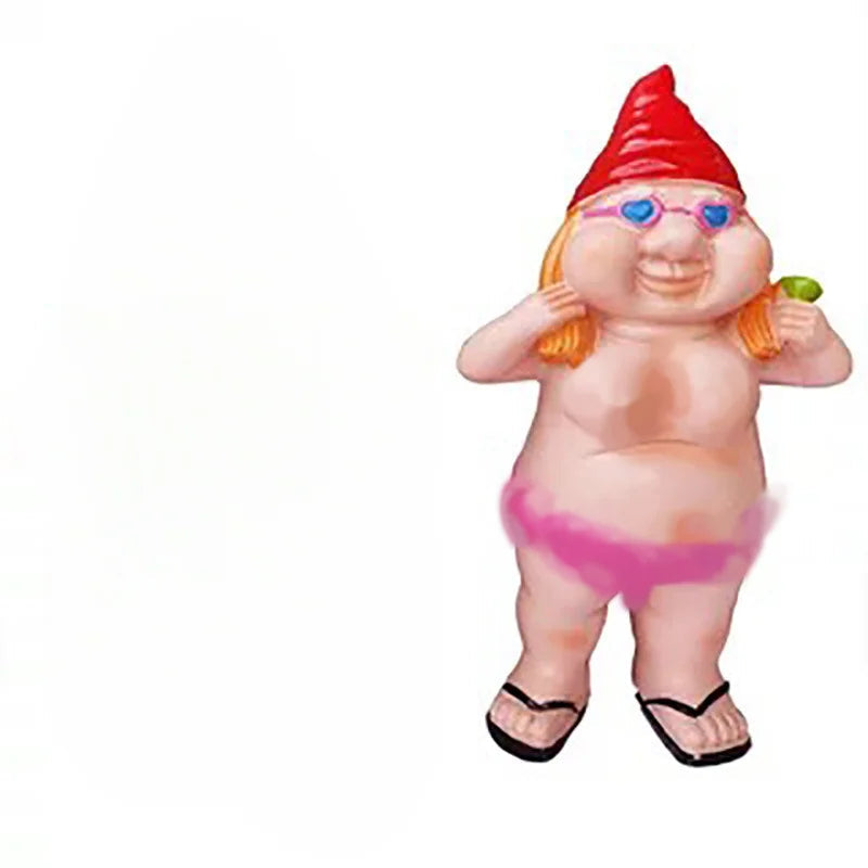 Christmas Ornaments Gnome Statues in Resin with 26 Designs