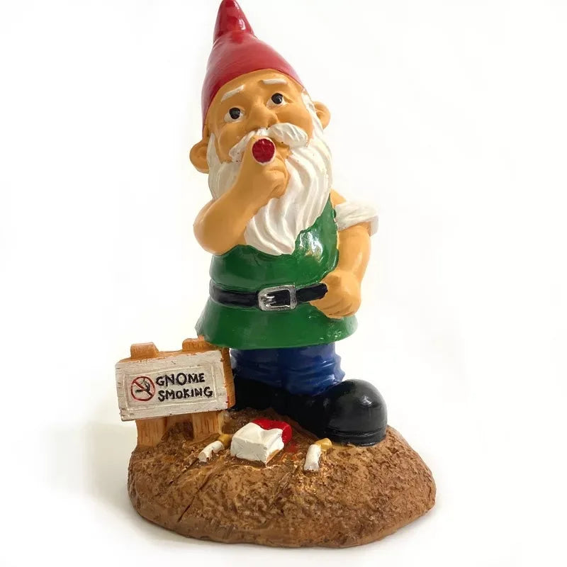 Christmas Ornaments Gnome Statues in Resin with 26 Designs