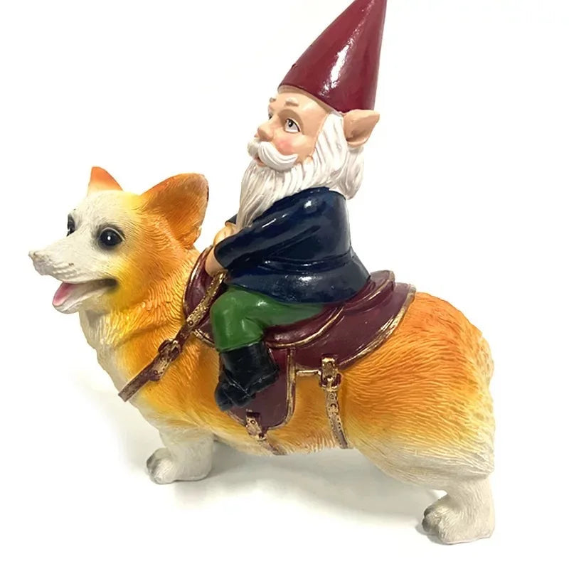 Christmas Ornaments Gnome Statues in Resin with 26 Designs