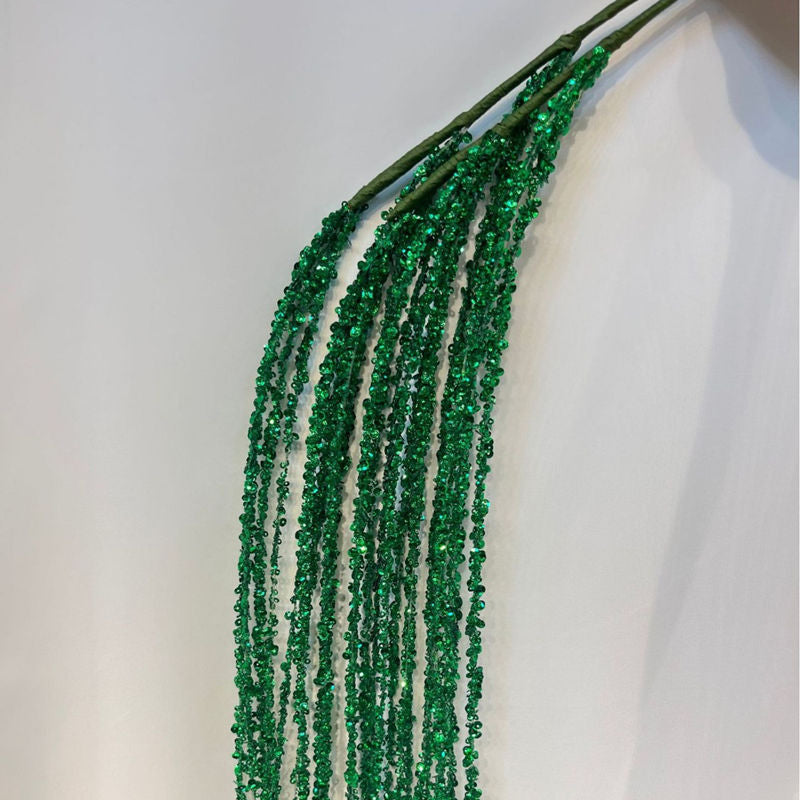 Christmas Decorations Branch Picks Sequinned in Six Colours