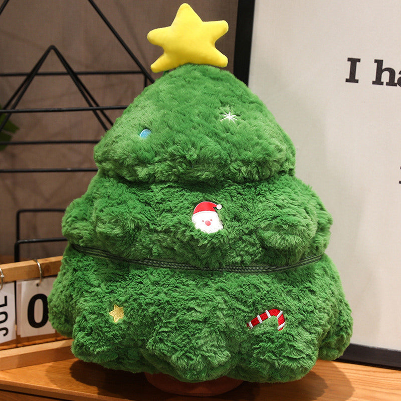 Christmas Decorations Plush Dolls in Five Characters to Cuddle