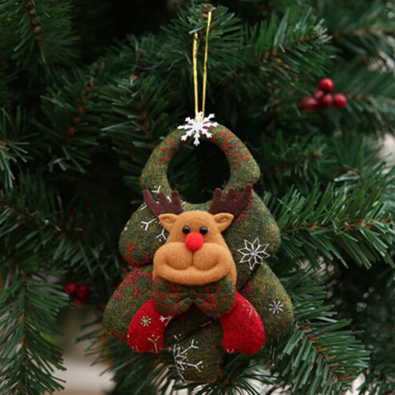 Christmas Decorations Plush Hugger with Bendable Arms Nine Designs
