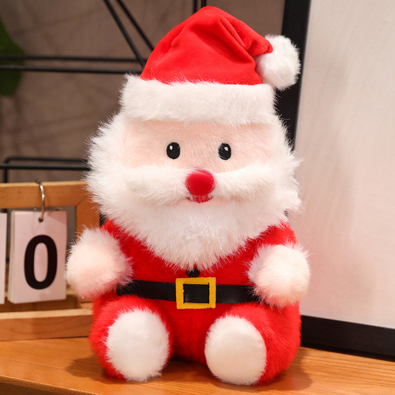 Christmas Decorations Plush Dolls in Five Characters to Cuddle