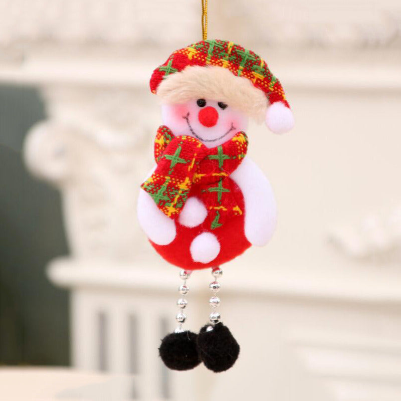 Christmas Decorations Plush Hugger with Bendable Arms Nine Designs