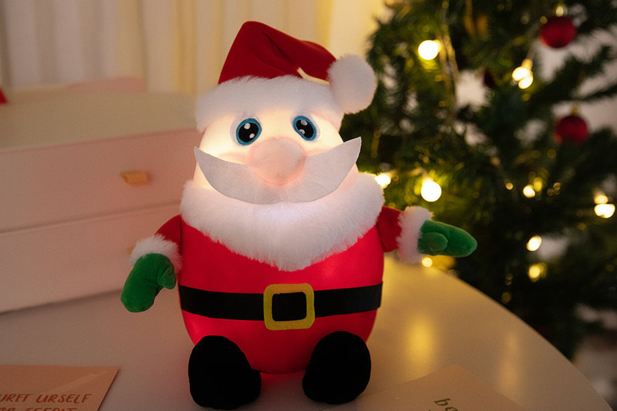 Christmas Lights Plush Doll that Moves in Six Versions