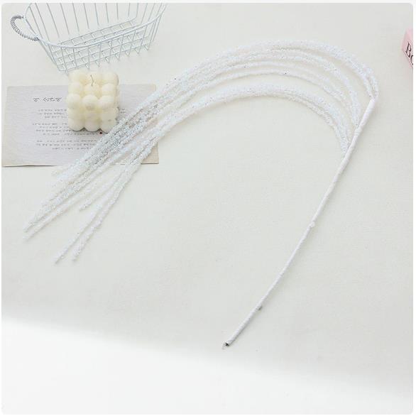 Christmas Decorations Branch Picks Sequinned in Six Colours