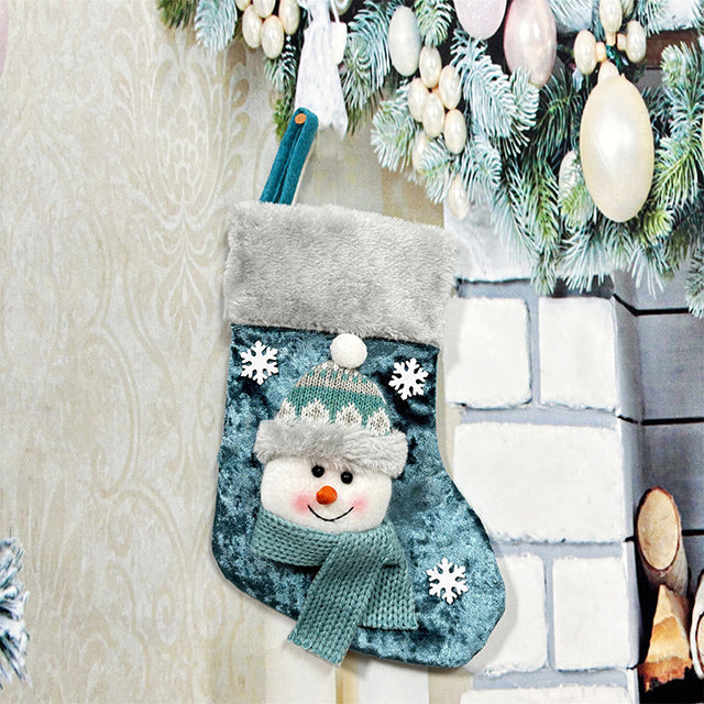 Christmas Decorations Gift Socks in Three Characters or a Trio