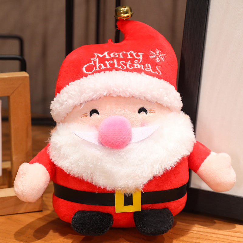Christmas Decorations Plush Dolls in Five Characters to Cuddle