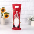 Christmas Decorations Bottle Cover Gnome in Six Designs