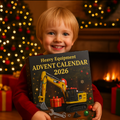 Advent Calendar Diecast Vehicles with 24 Machinery Models