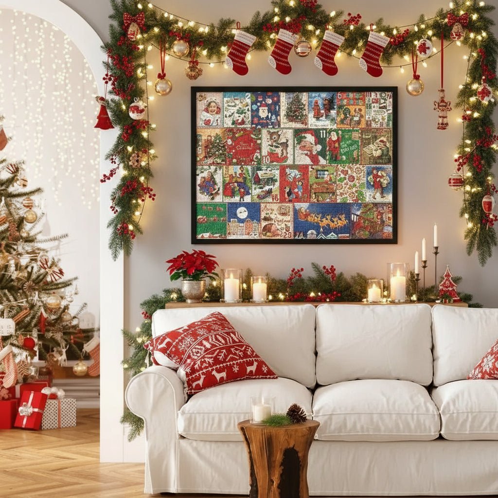 Advent Calendar Puzzle 1000 Pieces Added Day by Day