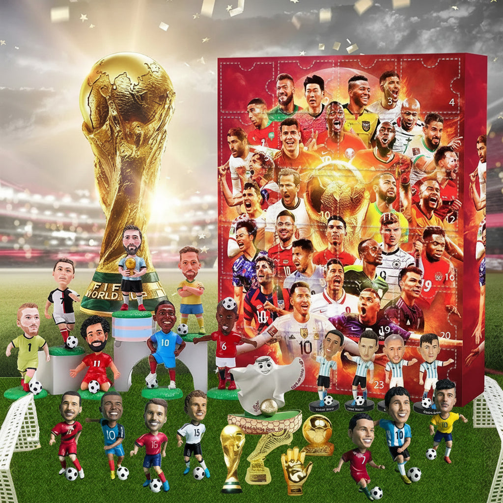 Advent Calendar Soccer Daily Surprises in Two Styles to Choose